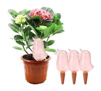 Luxmars 4 Pcs Self Watering Spikes,Automatic Drip Irrigation Device with Bird Shape，Automatic Watering Device for Creative Potted Plant，Cute Bird Watering Stakes