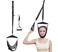 Luxmeroletta Cervical Neck Traction Device Over Door for Home Use,Neck Hammock Cervical Traction Device Door Hanging Neck Stretcher Tension Reliever Doorway for Neck Pain Relief Home Physical Therapy
