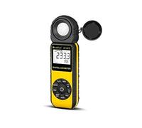 Luxmeter Lumen Meter Handheld Light Calibrator With 270° Rotatable Detector, Measuring Ran 0.1~300,000Lux
