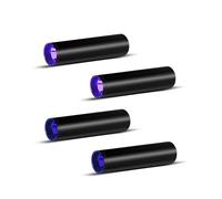 LUXNOVAQ UV Torch 365nm & 395nm Black Light, Powerful Rechargeable uv Light