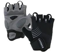 LuxoBike Cycling Gloves Mountain Bike for Men - Shock Absorbing SBR Gel Padded - Anti Slip Palm - Ultra Breathable - Specialized for Mens Bicycling, Biking, MTB Biker, MTN Bicycle Riding