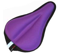 LuxoBike Padded Gel Bike Seat Cover Bicycle Seat Cover Bicycle Seat Cushion for women - Comfort Extra Soft Spin Bike Seat - Great for Indoor and Outdoor Cycling, Stationary Spinning Bike Seat Cushion