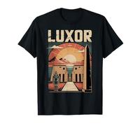 Luxor Ancient Egypt Temple, Egyptian Pharaoh and Sunset T-Shirt