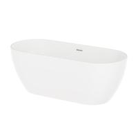 Luxor Double Ended Freestanding Bath | White | Acrylic | 1650mm x 700mm