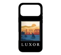 Luxor Egypt Ancient Temples Nile River Vintage Retro Art Case for iPhone 17 Pro Max