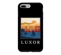Luxor Egypt Ancient Temples Nile River Vintage Retro Art Case for iPhone 7 Plus/8 Plus