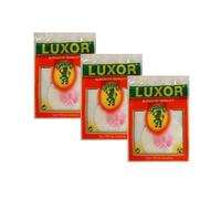 LUXOR Gasmantles Ltd. 3 x Glow Socks for Gas Lamps 100 CP (2-Hole)