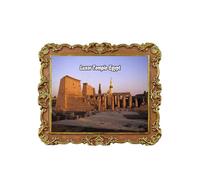 Luxor Temple Egypt Refrigerator Magnet 3D Travel Souvenir Fridge Decoration Magnetic Sticker Craft Collection
