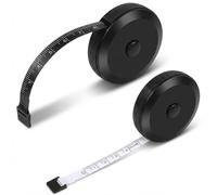 Luxorium 2 Pcs Body Measure Small Roller Measure 150cm 60 Inch for Sewing Tailoring DIY