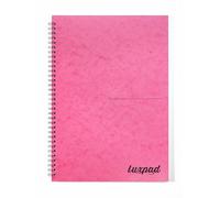 Luxpad 120 Page A4 FSC Wirebound Notebook with Durable Pressboard Covers [Single, Assorted Color]