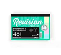 Silvine Silvine Revision and Presentation Cards Ruled 152x102mm Assorted Colours