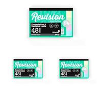 Luxpad A6 Gluebound Revision & Presentation Cards (Pack of 3)