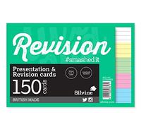 Luxpad Presentation and Revision Cards - Assorted Colours, Lined [Pack of 8]