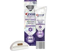 LUXPAKS Toothpaste Squeezer Compatible with 3D White Brilliance Pro Ultra White Teeth Whitening Toothpaste, 3.8 oz - Active Whitening Protection, Deep Clean System
