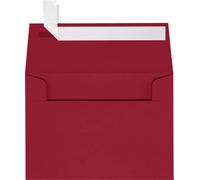 LUXPaper 4Bar A1 Invitation Envelopes | Peel & Press | 3 5/8" x 5 1/8" | Garnet Red | 80lb. Text | 50 Qty