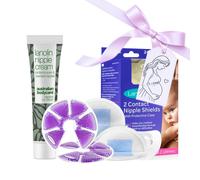 Luxplus Breastfeeding Bundle 60 pcs + 2 pcs + 2 pcs + 30 ml