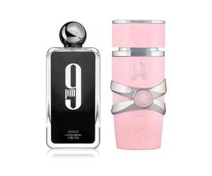 Luxplus TikTok His & Hers Bundle Afnan 9 pm + Lattafa Yara 100 ml + 100 ml