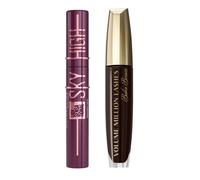 Luxplus Volume Million Lashes Balm Brown Mascara & Lash Sensational Sky High Mascara Burgundy Haze 2 pcs