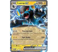 Luxray ex 068/167 Double Rare Pokemon Card | Twilight Masquerade Set | Scarlet & Violet Series | Pokémon TCG | Titan Authenticated