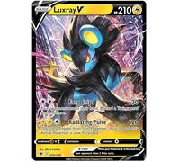 Luxray V 050/189 Ultra Rare Pokemon Card (SWSH Astral Radiance) + 1x TitanCards® Toploader