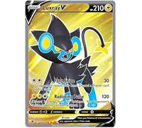 Luxray V 168/189 Rare Ultra Pokemon Card (SWSH Astral Radiance) + 1x TitanCards® Toploader
