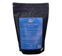 LuxRoyale Royale Belgravia Breakfast Blend Coffee, 100% Arabica Beans, Ground, Light to Medium Roast, Citrus Honey Milk Chocolate Notes, 250g