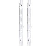 LUXSA Lighting 2 x 400W 118mm 240v Linear Halogen 2700k 8550 Lumens R7s