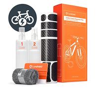 Luxshield Paint Protection Film for Ebike, Electric Bike, MTB etc. - 21-piece Frame Set Against Stone Chipping - Carbon & self-adhesive E-Bike