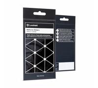 Luxshield Reflector Sticker Set - Triangles large - for bicycle scooter pram - reflective tape - reflective stickers