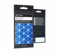 Luxshield Reflector Sticker Set - Triangles small - for bicycle scooter pram - reflective tape - reflective stickers