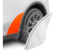 Luxshield Wheel Arch Protectors fitted for Tesla Model Y I 2020-2025 - Automotive Paint Protection Film Set Against Stone Chipping - Transparent Glossy & self-adhesive