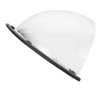 Luxshiny 1/8 Spherical Convex Security Mirror 40cm Perimeter Wide Angle Wall-mounted Corner Safety Mirror for Indoor Business Surveillance and Blind Spot Detection