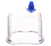 Luxshiny 1 Chinese Body Cup Massage Cupping Vacuum Cupping Body Caring Tool Plastic PC Simple Structure Convenient to Use Easy to Use for Home Wellness and Relaxation