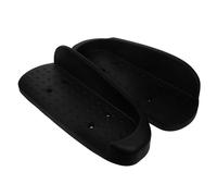 Luxshiny 1 Pair Black Pp Exercise Bike Pedals Replacement for Fitness Equipment, Compatible with Rowing and Elliptical Machines, Easy Installation with Included Tools for Home Workout