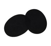 Luxshiny 1 Pair Oval Iron-on Patches Clothing Repair Patches Imitation Suede Fabric Comfortable Clothes Repair Oval Shape for Costume DIY Decor