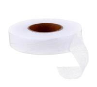 Luxshiny 1 Roll Hemming Tape Iron-on Hemming Tape for Lining White Non-woven Fabric Water Resistance Sealing Fabrics DIY
