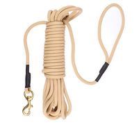 Luxshiny 10 Meter Large Pet Dog Leash Pet Lead Leash Built to Last Combine Strength and Comfort High Density Polypropylene Rope 10 Meter Length Walking Jogging for Large Dogs