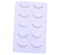 Luxshiny 10 Pairs False Lower Lashes Bottom Eyelashes Strip Fashionable Black Fiber Eyelash Extension Safe to Use for Personal Use Daily Makeup