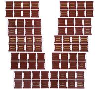 Luxshiny 10 Sheets Bible Stickers Bible Index Labels Leather Material Easy-to-Read Font for Book Accessories