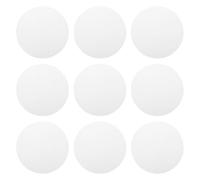 Luxshiny 100 Sheets 12.5cm Qualitative Filter Paper Fast Medium Slow Filtration Absorbent Laboratory Experiment Filter Papers for Scientific Use