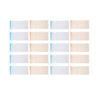 Luxshiny 100 Sheets of Paper Time Cards Double-Sided Attendance Cards Suitable for Pens Simple and Efficient Gift for Family and Friends