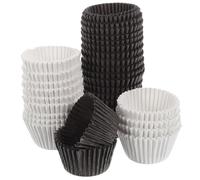 Luxshiny 1000pcs Cupcake Liners Paper Baking Cups Greaseproof Sturdy Texture No Smell Colorful Assorted for Birthday Parties Desserts Treats