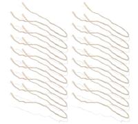 Luxshiny 100pcs Cotton Lamp Wick for Outdoor Lantern and Kerosene Stove Replacement, Wind Resistant and Universal Compatibility, Suitable for Camping and Tents, White Cotton Material