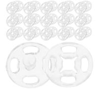 Luxshiny 100pcs Shirt Buttons Press DIY Sewing Accessories Resin Material Smooth Surface Unique Design Invisible Snap Fasteners for Backpacks Jackets DIY Manual Making