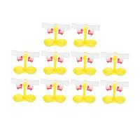 Luxshiny 10pcs Automatic Poultry Water Fountain Ball Valve Chicken Waterer with Nipples Easy Installation Leak Design for Hens Chicks Ducks Durable Feeding Tools