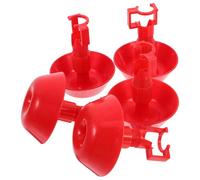 Luxshiny 10pcs Chicken Watering System Watering Cups Chick Drinkers Hen Drinker Automatic Water Cup Poultry Waterer Easy to Clean