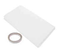 Luxshiny 10pcs Electrostatic Cotton Air Conditioner Filter Media for Home Use White Vent Filter Allowing Air Flow through Can be Cut to Size for Filtration and Humidifiers