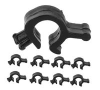 Luxshiny 10pcs Helmet Light Cable Clips for Mining and Construction Easy Install Headlamp Wire Holders Versatile Hard Hat Accessory for Stable Low Light Visibility