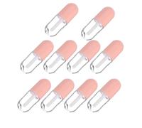 Luxshiny 10PCS Lip Gloss Tubes Compact Empty Lip Oil Containers for Travel Daily Use Lightweight Pink