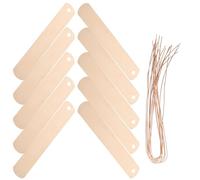 Luxshiny 10pcs Metal Plant Labels Copper Tree Tags for Gardens and Greenhouses, Sturdy Reusable Copper Material, Resistant to Deformation, for Plant Identification and Garden Supplies